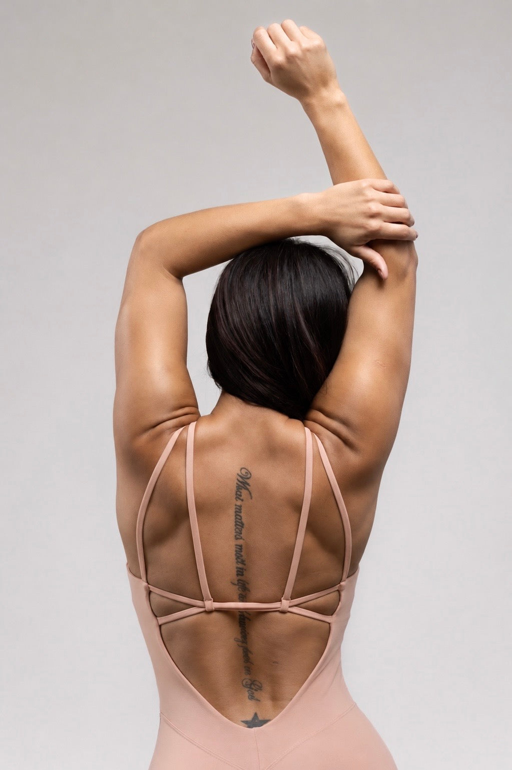 Flare Jumpsuit | Open-Back Bodysuit with Flared Leggings | KLYNE
