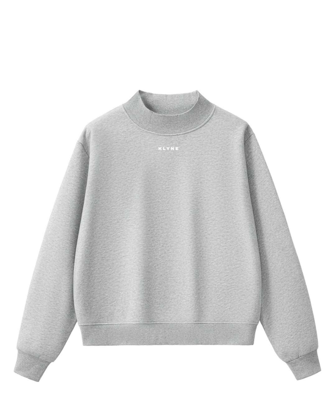 Women’s Oversized High Neck Sweatshirt with Fleece Lining
