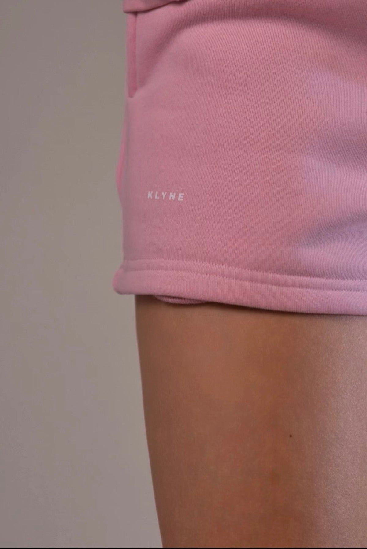 Grey Fleece Lined Shorts Women Drawstring Sweatshorts with Pockets | Comfortable Lounge Shorts - KLYNE