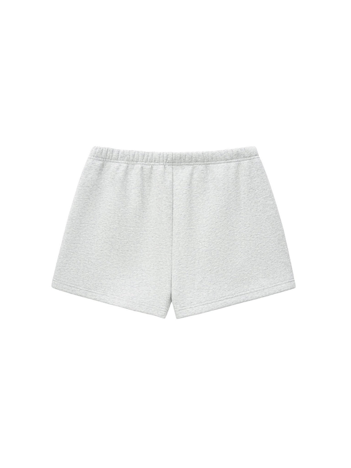 Grey Fleece Lined Shorts Women Drawstring Sweatshorts with Pockets | Comfortable Lounge Shorts - KLYNE