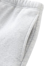 Grey Fleece Lined Shorts Women Drawstring Sweatshorts with Pockets | Comfortable Lounge Shorts - KLYNE