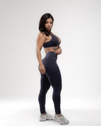High-Waisted Leggings + Cross-Back Sports Bra Set | KLYNE - KLYNE