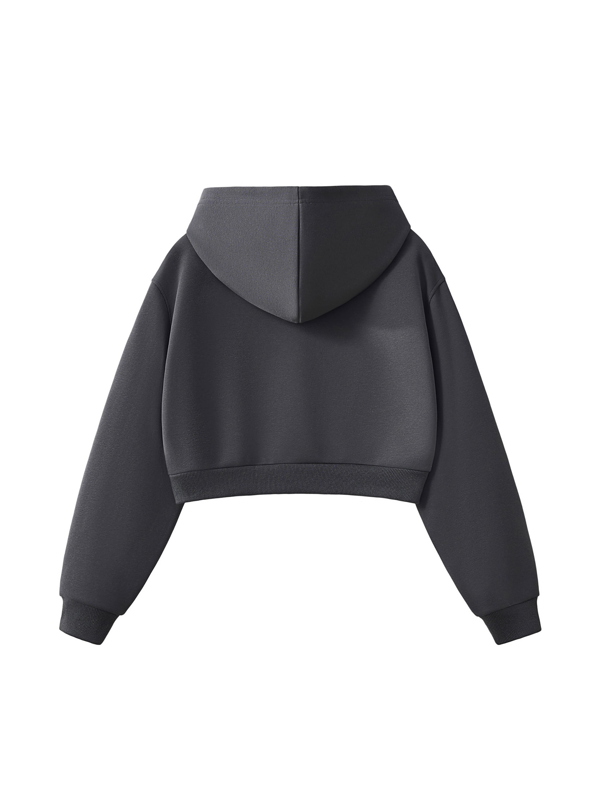 Women's Cropped Hoodie Oversized Fit Pullover Sweatshirt | Loose Athleisure Hoodie