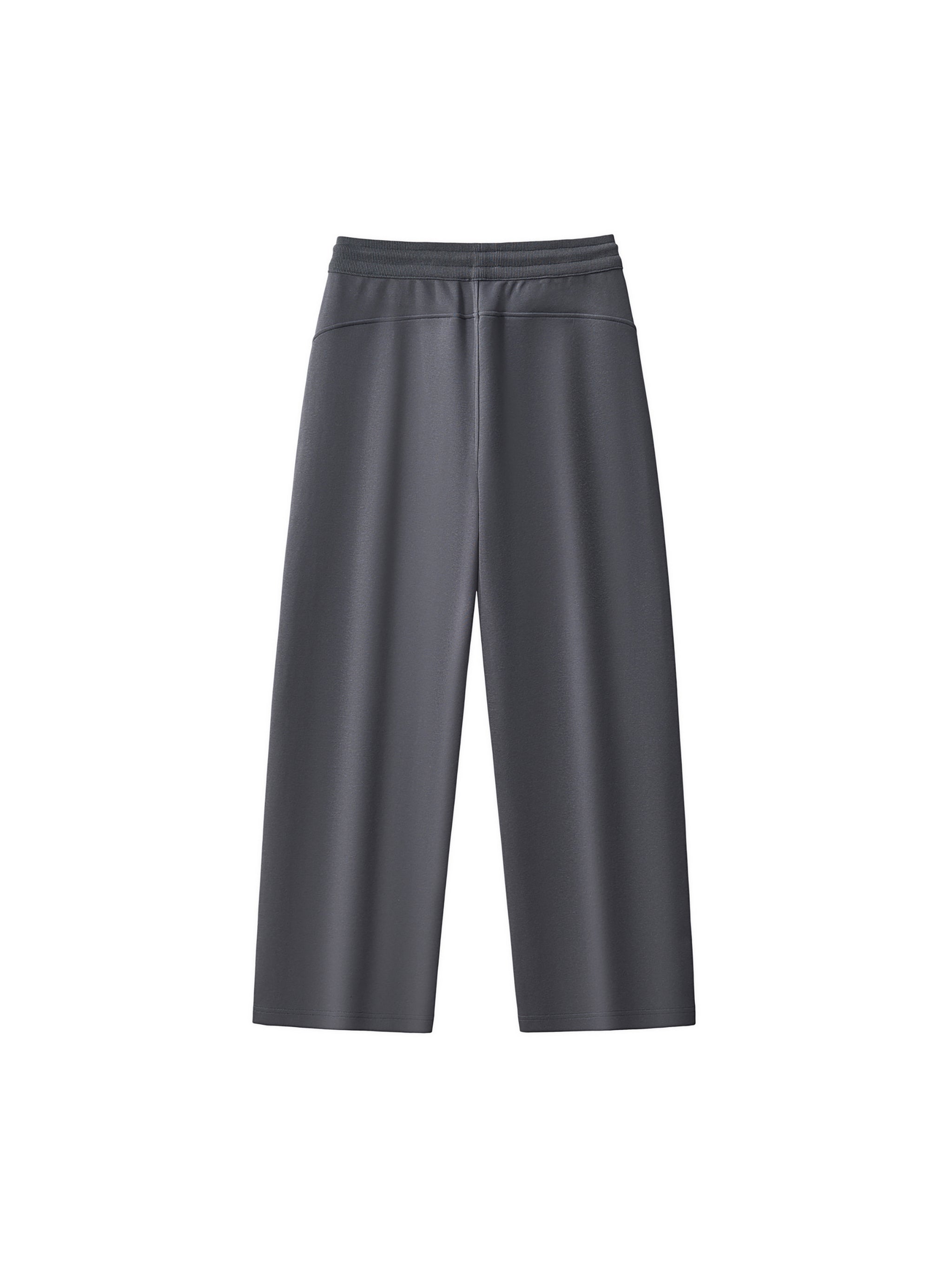 Women's Straight Leg Drawstring Pants Cotton Blend Loungewear | Comfortable Casual Trousers