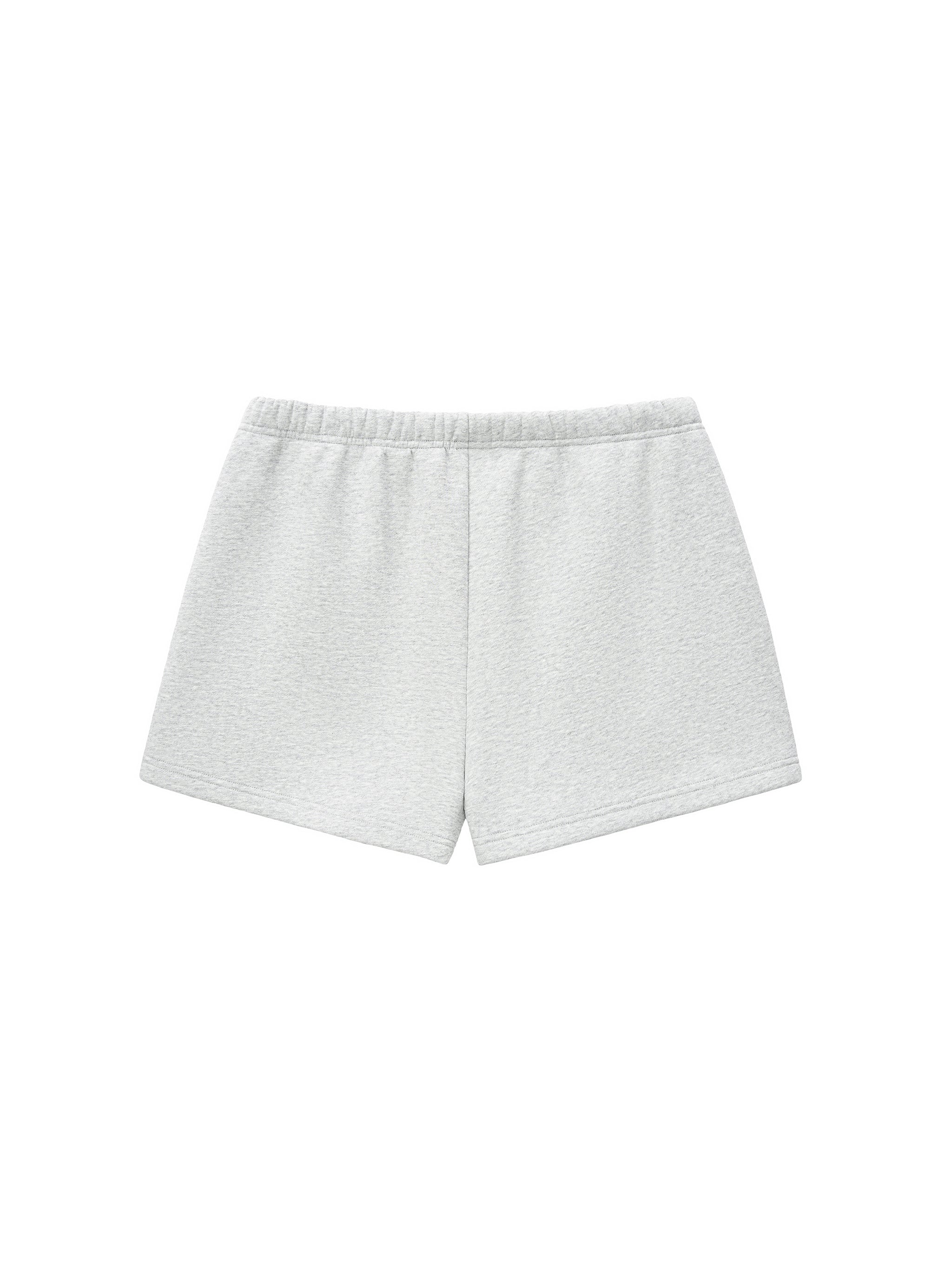 Grey Fleece Lined Shorts Women Drawstring Sweatshorts with Pockets | Comfortable Lounge Shorts