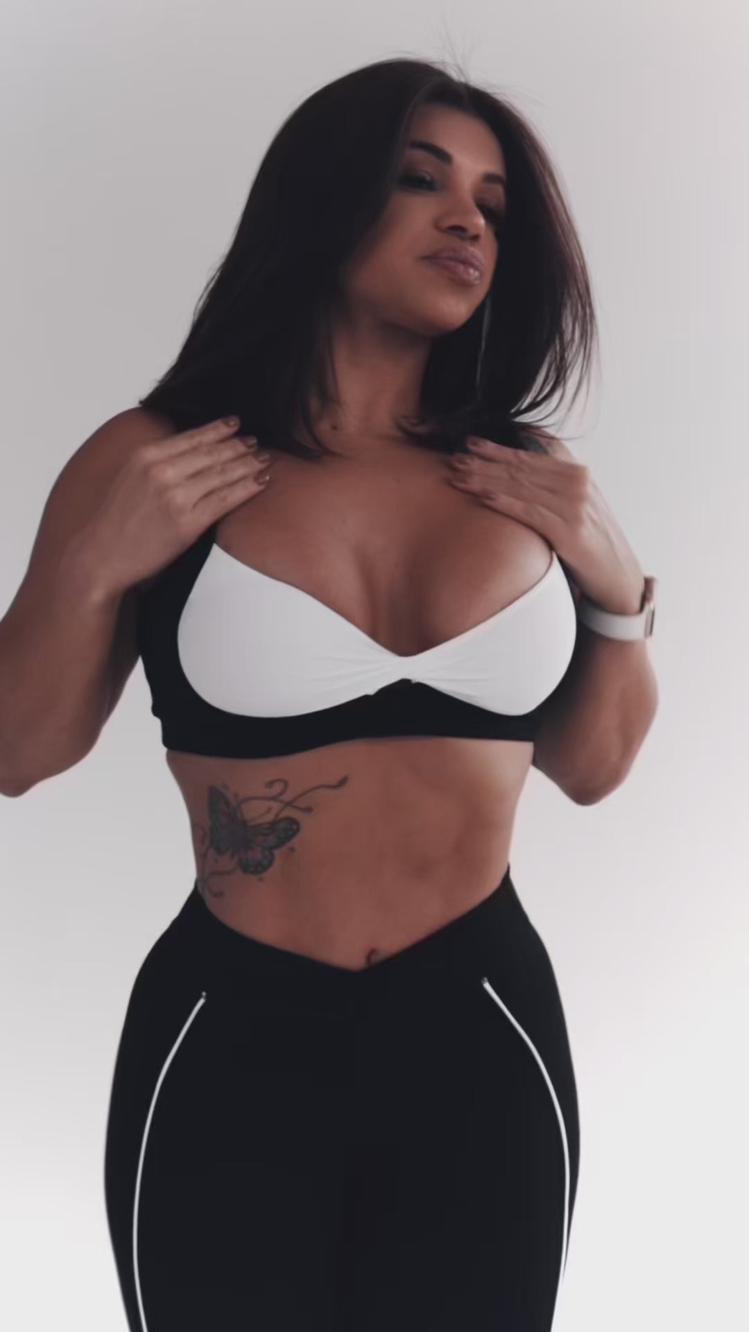 Black & White Color-Block Set | KLYNE