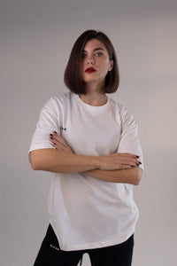 Women's Oversized T-Shirt 100% Cotton Crew Neck | Relaxed Fit Basic Tee Dropped Shoulder - KLYNE