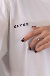 Women's Oversized T-Shirt 100% Cotton Crew Neck | Relaxed Fit Basic Tee Dropped Shoulder - KLYNE