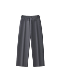 Women's Straight Leg Drawstring Pants Cotton Blend Loungewear | Comfortable Casual Trousers - KLYNE