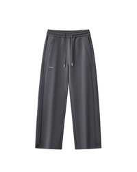 Women's Straight Leg Drawstring Pants Cotton Blend Loungewear | Comfortable Casual Trousers - KLYNE